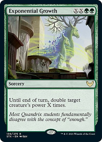 Exponential Growth (Promo Pack) [Strixhaven: School of Mages Promos] | Local Legends