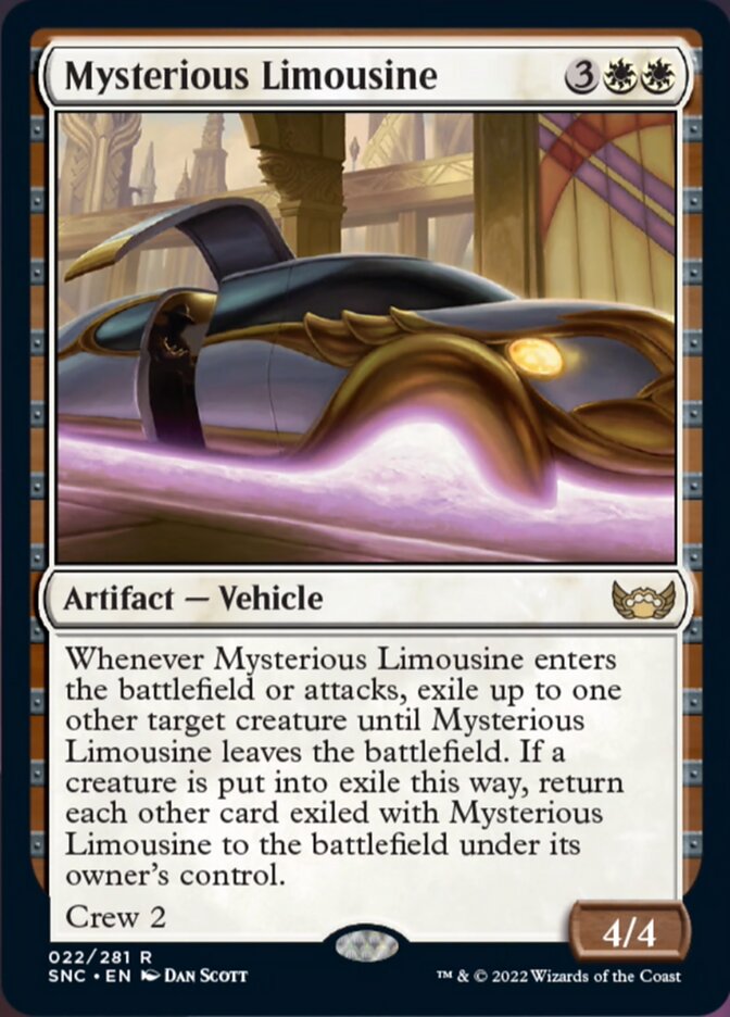 Mysterious Limousine [Streets of New Capenna] | Golgari Games