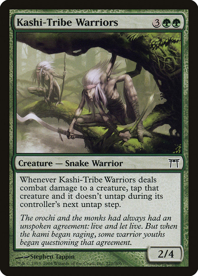 Kashi-Tribe Warriors [Champions of Kamigawa] | Local Legends
