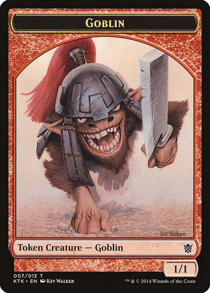 Goblin Token [Khans of Tarkir Tokens] | Local Legends