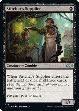 Stitcher's Supplier (472) [Jumpstart 2022] | Golgari Games