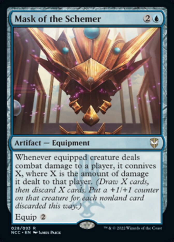 Mask of the Schemer [Streets of New Capenna Commander] | Local Legends