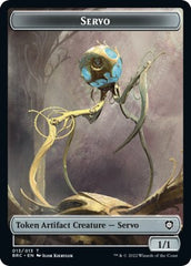 Myr // Servo Double-Sided Token [The Brothers' War Commander Tokens] | Local Legends