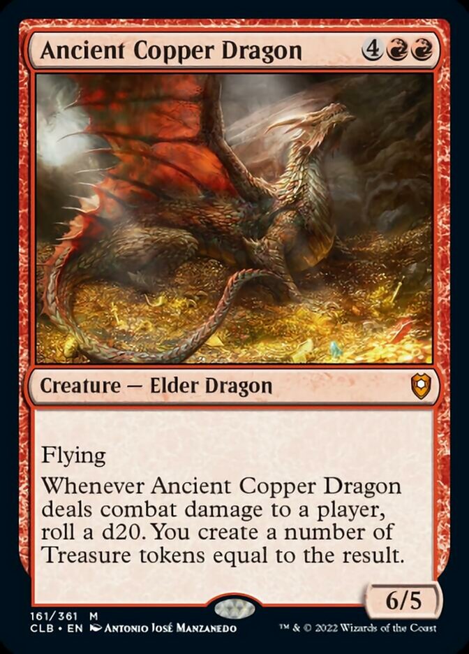 Ancient Copper Dragon [Commander Legends: Battle for Baldur's Gate] | Golgari Games