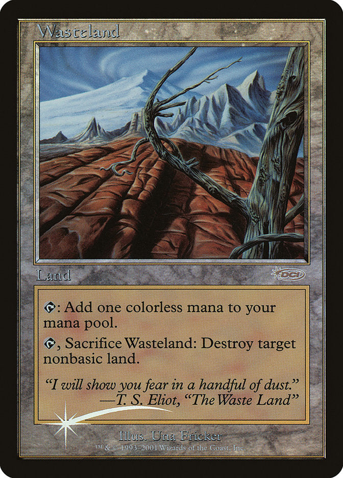 Wasteland [Magic Player Rewards 2001] | Golgari Games