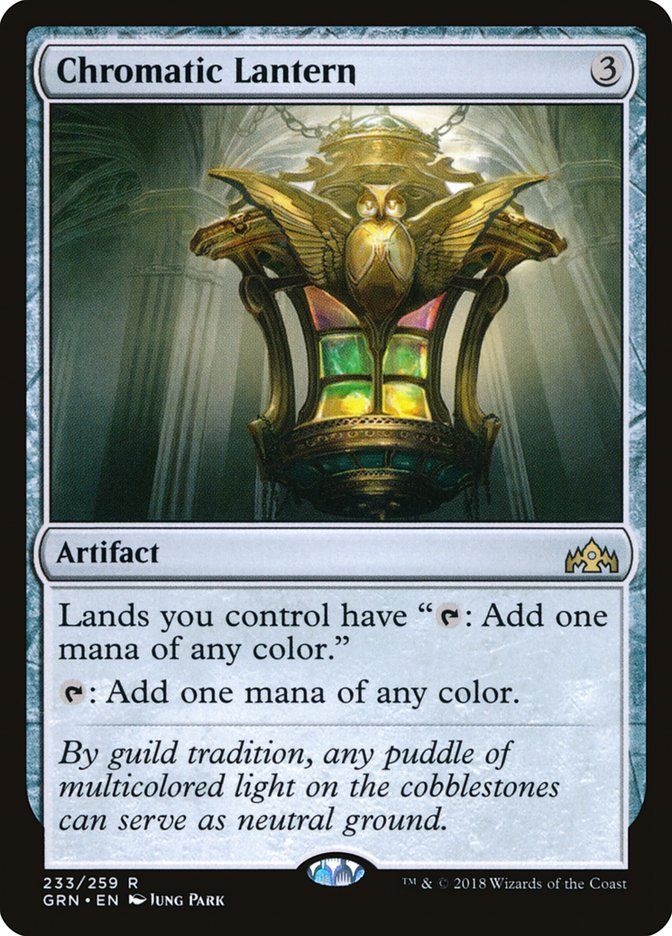 Chromatic Lantern [Guilds of Ravnica] | Golgari Games