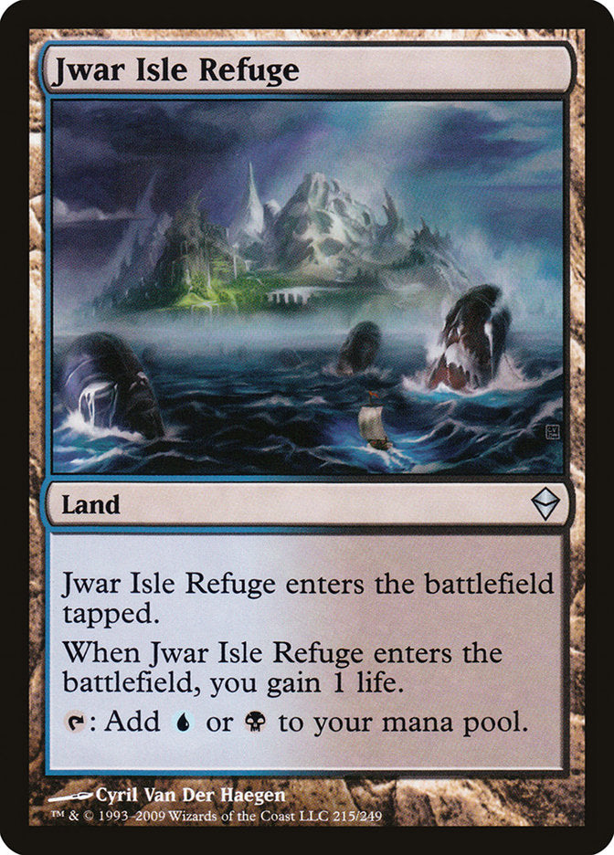 Jwar Isle Refuge [Zendikar] | Golgari Games