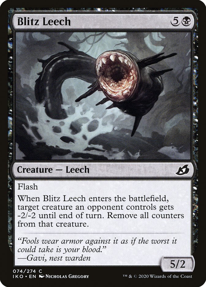 Blitz Leech [Ikoria: Lair of Behemoths] | Golgari Games