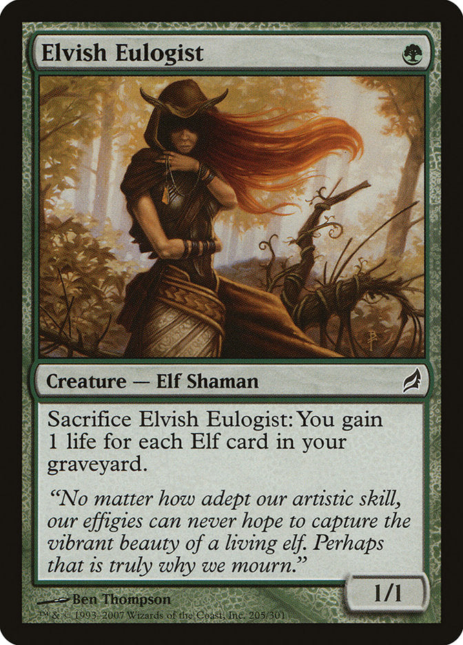 Elvish Eulogist [Lorwyn] | Golgari Games