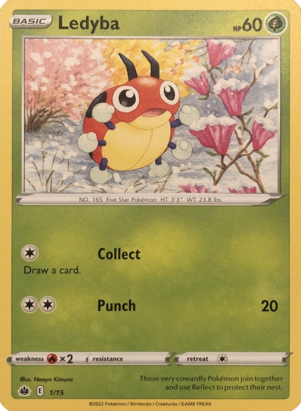 Ledyba (1/15) [McDonald's Promos: Match Battle] | Golgari Games