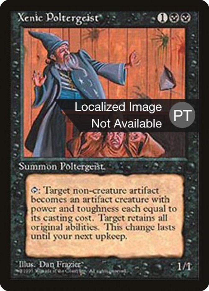 Xenic Poltergeist [Fourth Edition (Foreign Black Border)] | Golgari Games