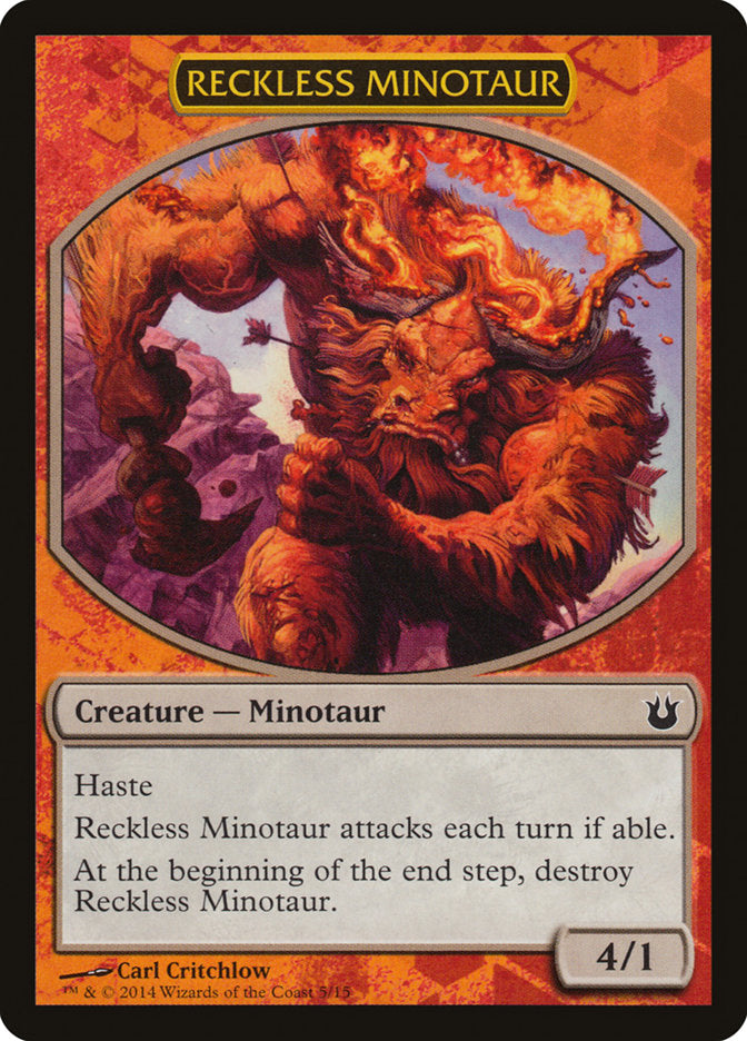 Reckless Minotaur [Born of the Gods Battle the Horde] | Local Legends