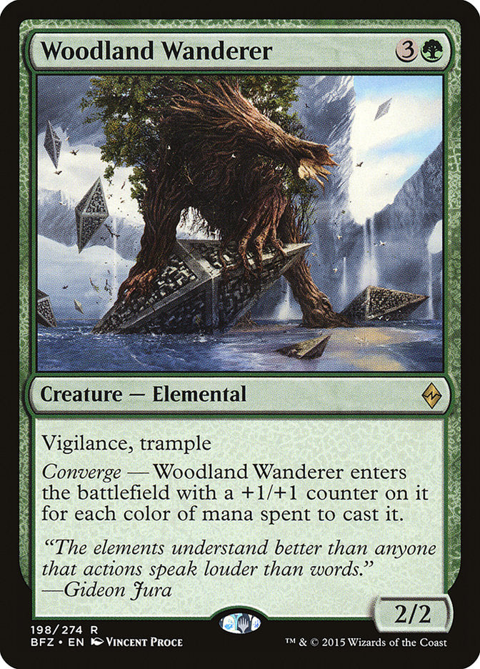 Woodland Wanderer [Battle for Zendikar] | Local Legends