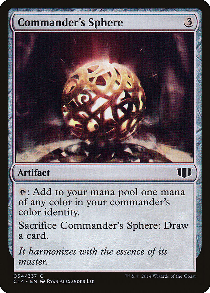 Commander's Sphere [Commander 2014] | Golgari Games