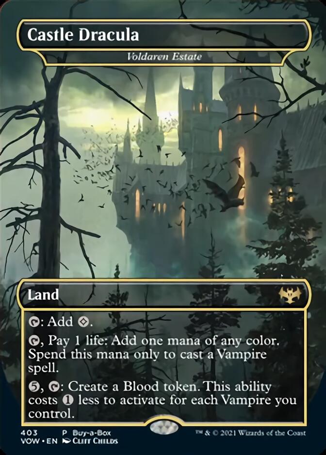 Voldaren Estate - Castle Dracula (Buy-A-Box) [Innistrad: Crimson Vow] | Golgari Games