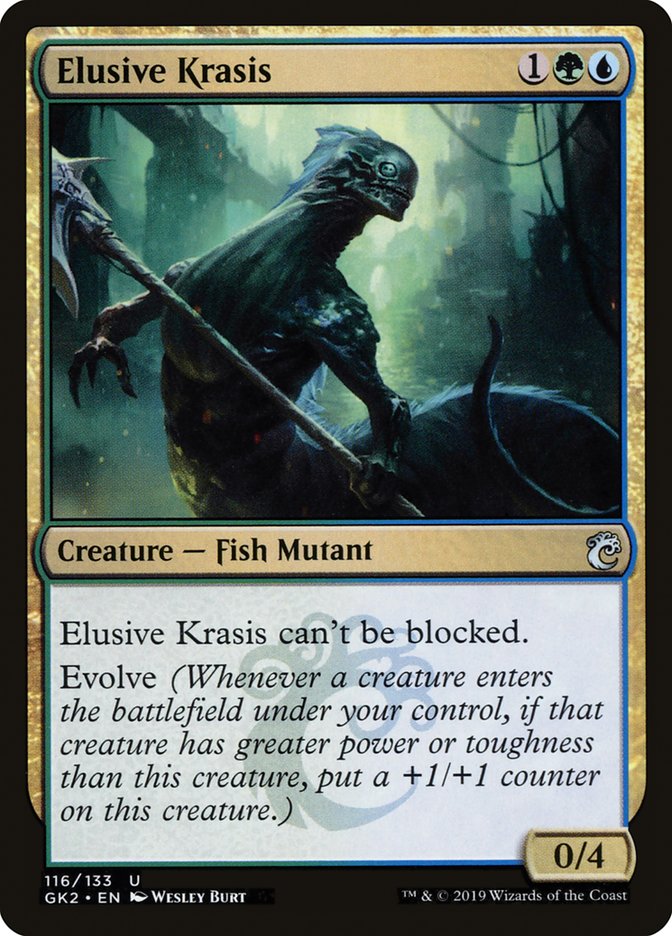 Elusive Krasis [Ravnica Allegiance Guild Kit] | Golgari Games