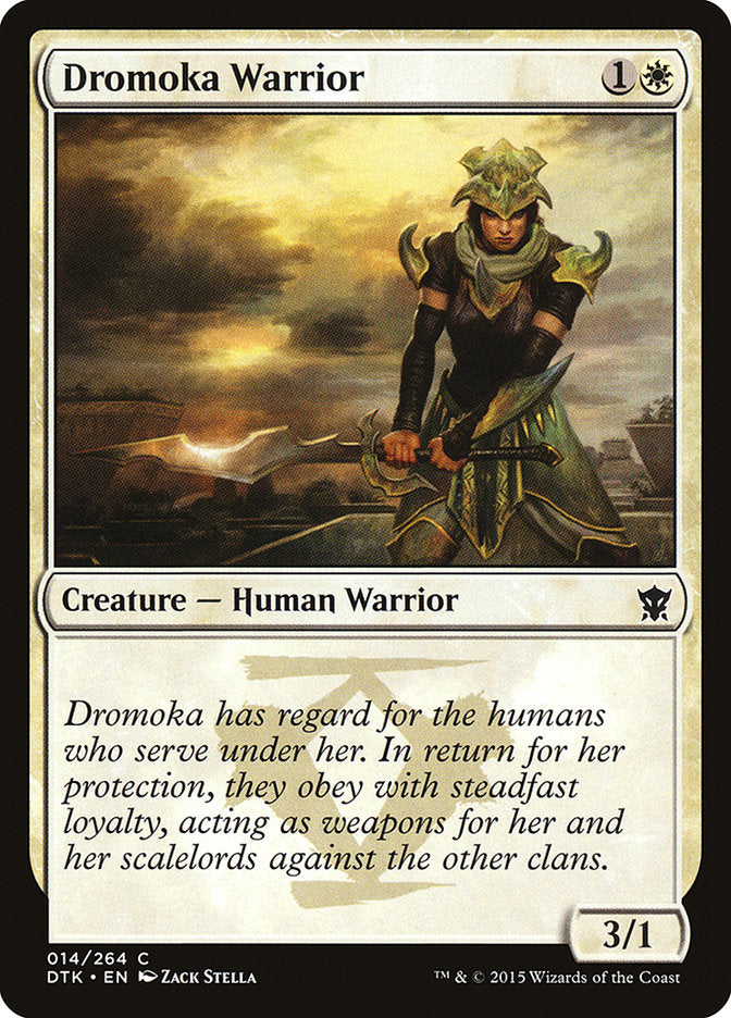 Dromoka Warrior [Dragons of Tarkir] | Golgari Games