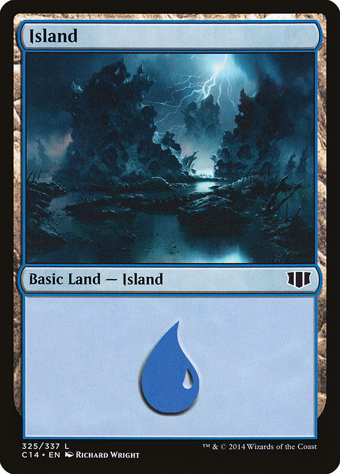 Island (325) [Commander 2014] | Golgari Games