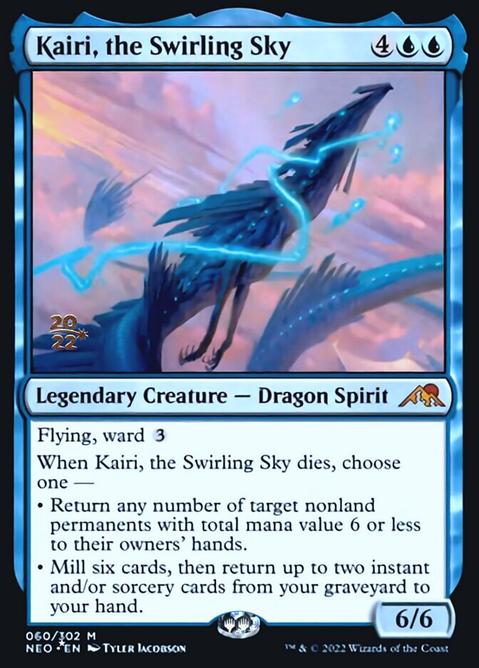 Kairi, the Swirling Sky [Kamigawa: Neon Dynasty Prerelease Promos] | Local Legends
