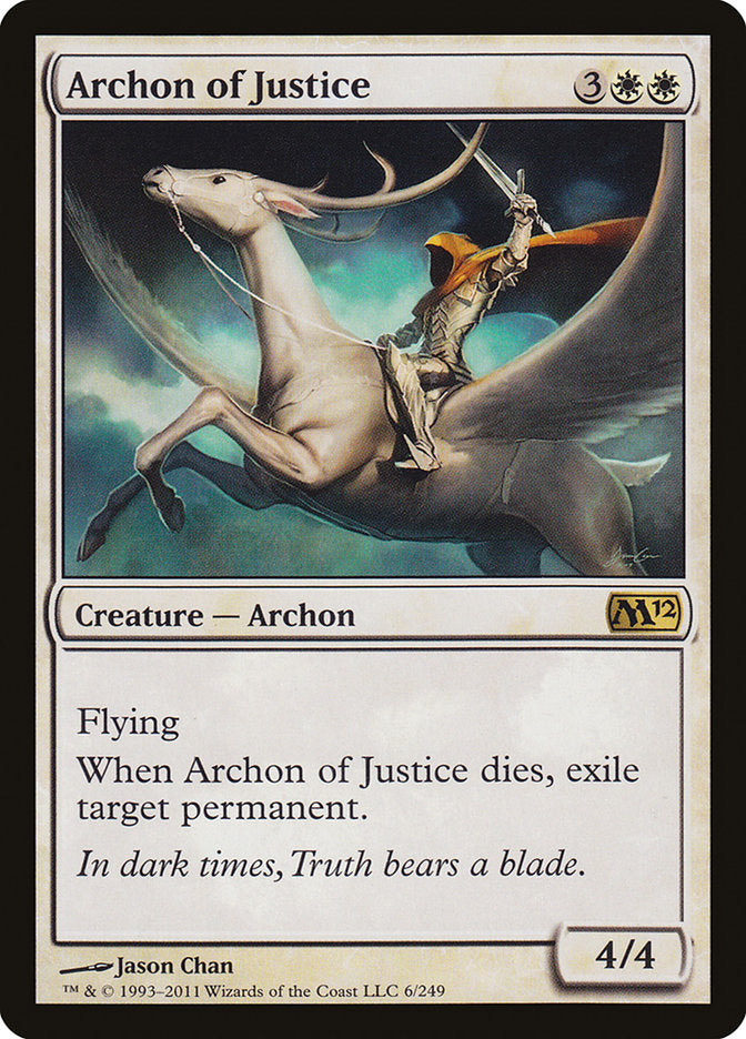 Archon of Justice [Magic 2012] | Golgari Games