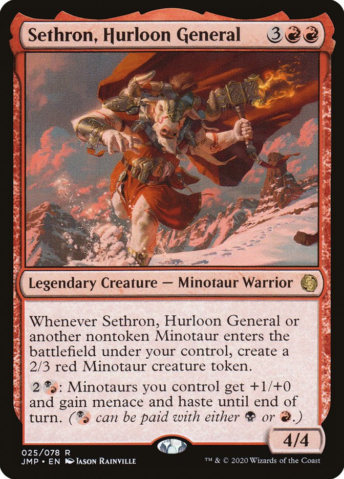 Sethron, Hurloon General [Jumpstart] | Local Legends
