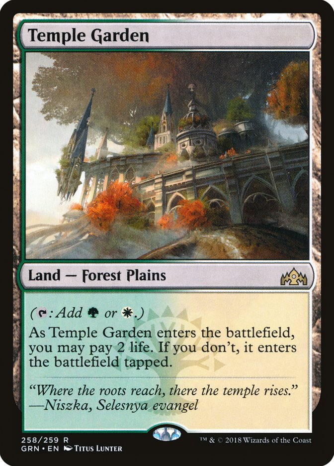 Temple Garden [Guilds of Ravnica] | Golgari Games