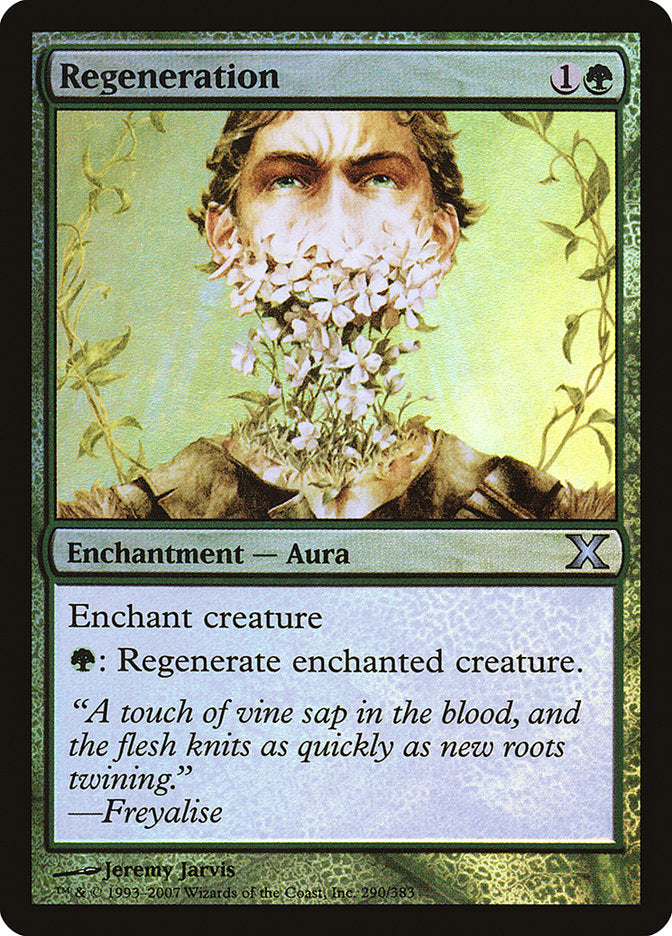 Regeneration (Premium Foil) [Tenth Edition] | Local Legends
