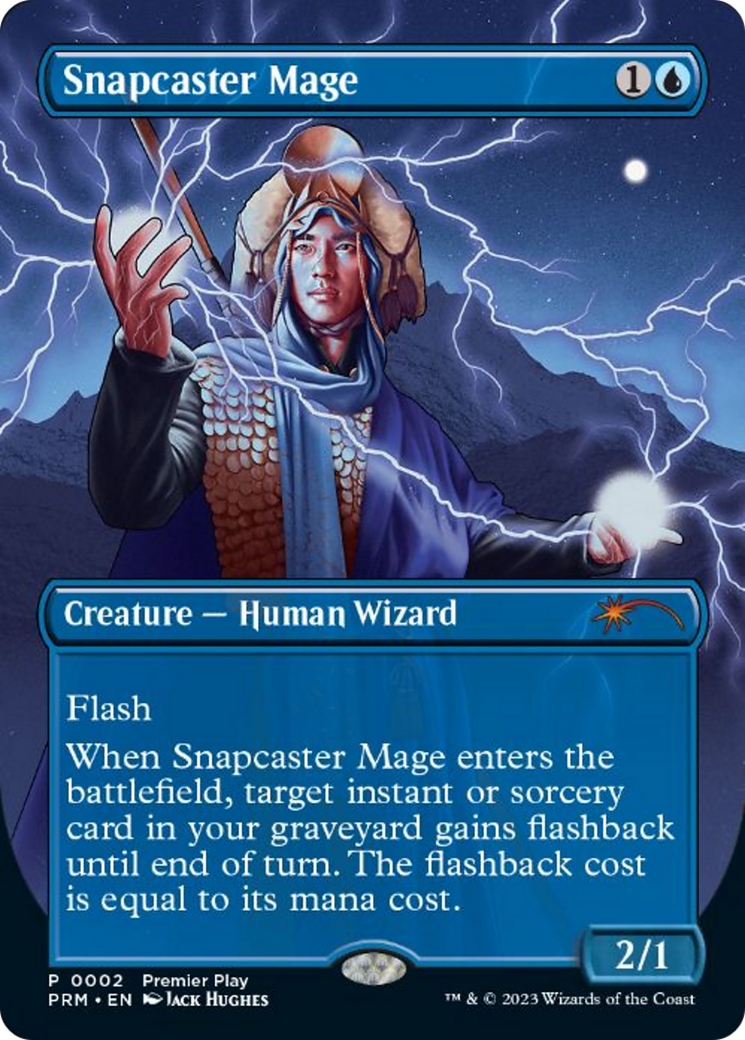 Snapcaster Mage (Borderless Alternate Art) [Regional Championship Qualifiers 2023] | Golgari Games