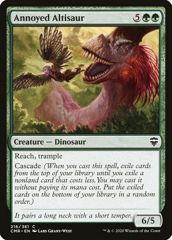 Annoyed Altisaur [Commander Legends] | Golgari Games