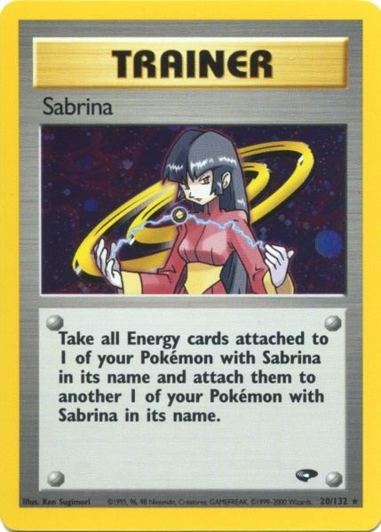 Sabrina (20/132) [Gym Challenge Unlimited] | Golgari Games