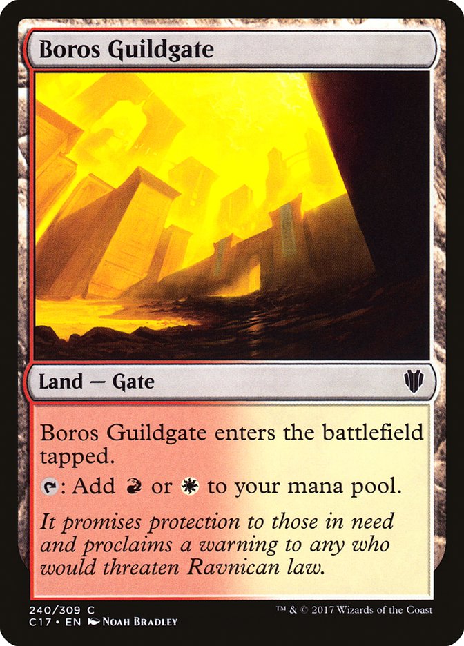 Boros Guildgate [Commander 2017] | Golgari Games