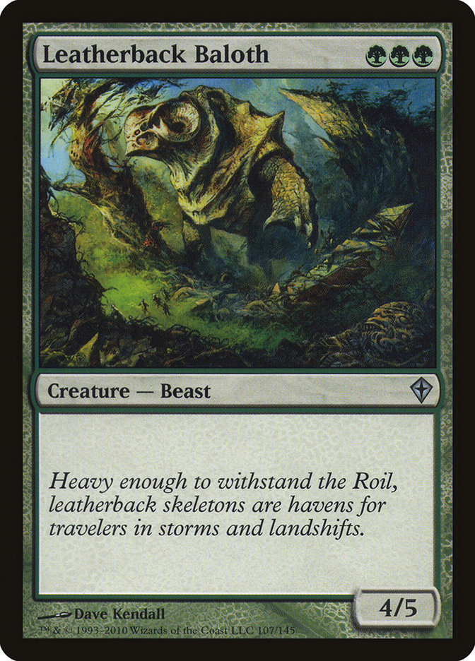 Leatherback Baloth [Worldwake] | Local Legends