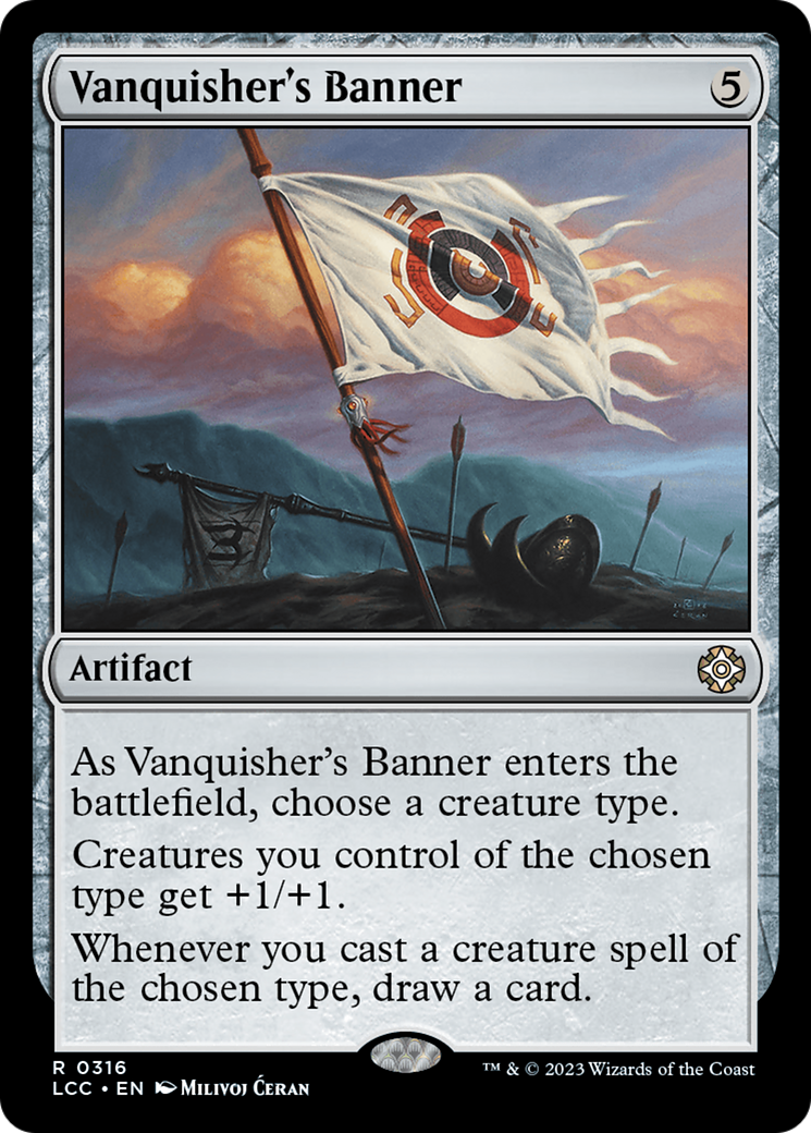 Vanquisher's Banner [The Lost Caverns of Ixalan Commander] | Golgari Games