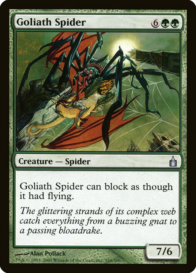 Goliath Spider [Ravnica: City of Guilds] | Golgari Games