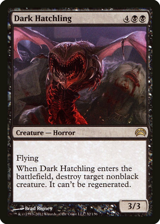 Dark Hatchling [Planechase 2012] | Local Legends