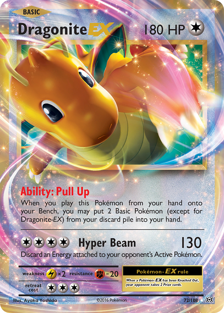 Dragonite EX (72/108) [XY: Evolutions] | Golgari Games