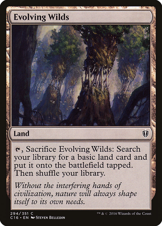 Evolving Wilds [Commander 2016] | Local Legends
