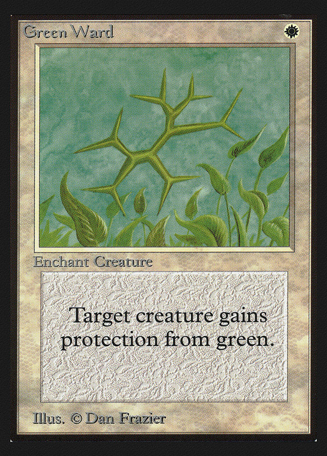 Green Ward [International Collectors' Edition] | Local Legends