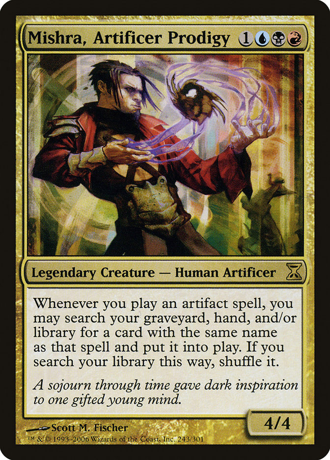 Mishra, Artificer Prodigy [Time Spiral] | Local Legends