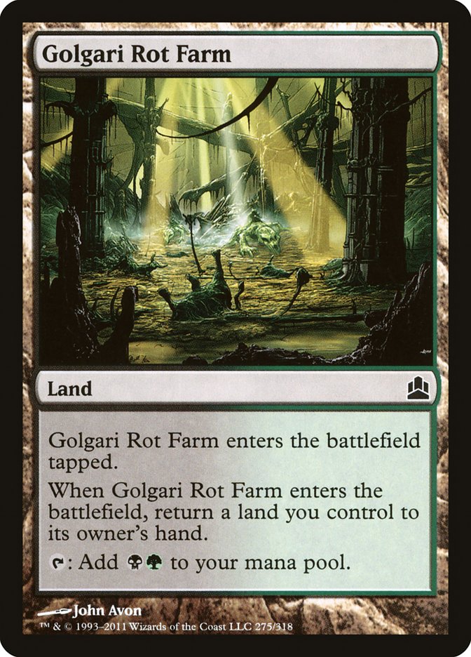 Golgari Rot Farm [Commander 2011] | Local Legends