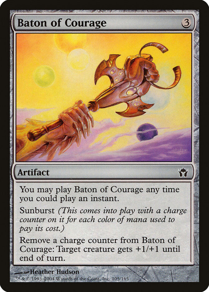 Baton of Courage [Fifth Dawn] | Golgari Games