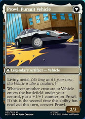 Prowl, Stoic Strategist // Prowl, Pursuit Vehicle [Universes Beyond: Transformers] | Golgari Games