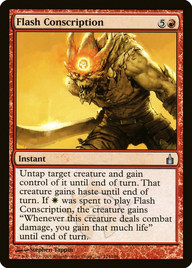 Flash Conscription [Ravnica: City of Guilds] | Local Legends