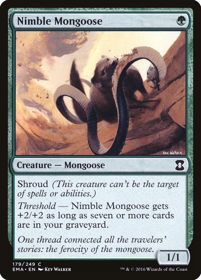 Nimble Mongoose [Eternal Masters] | Local Legends