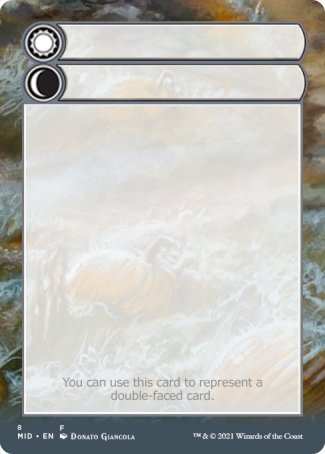 Helper Card (8/9) [Innistrad: Midnight Hunt Tokens] | Local Legends