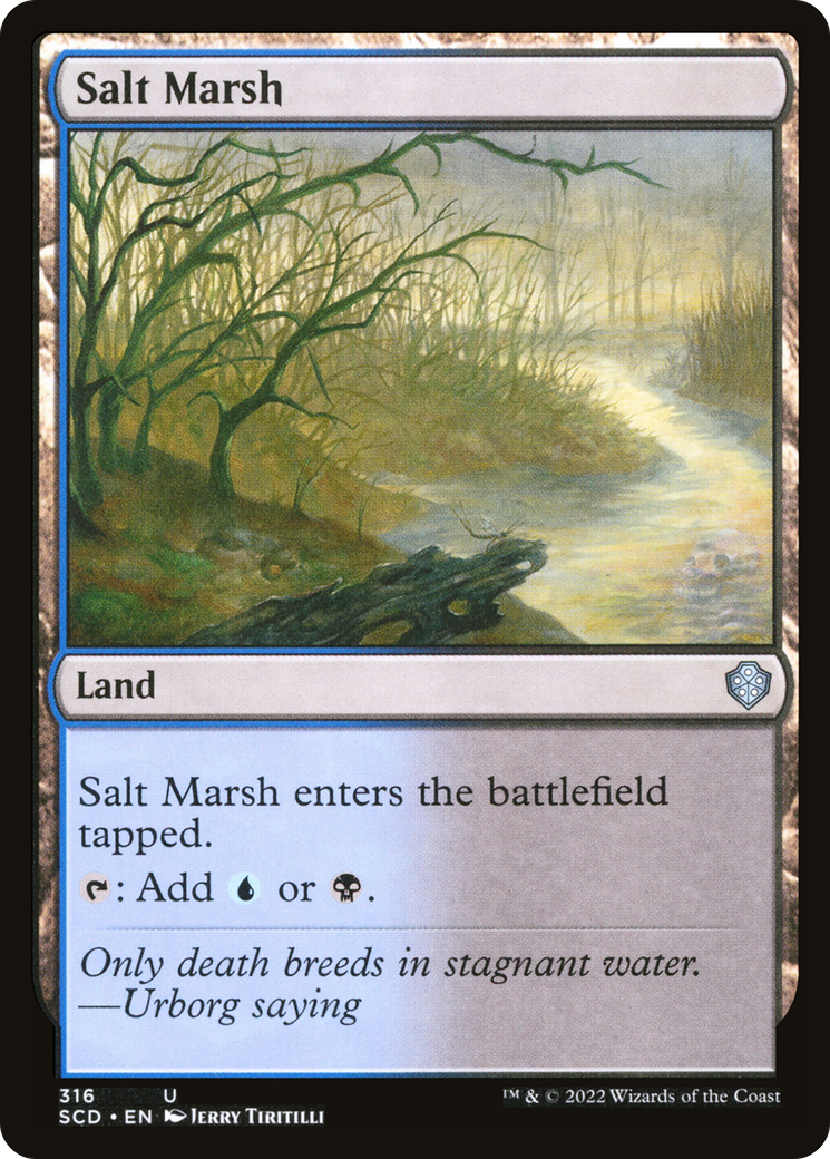 Salt Marsh [Starter Commander Decks] | Local Legends