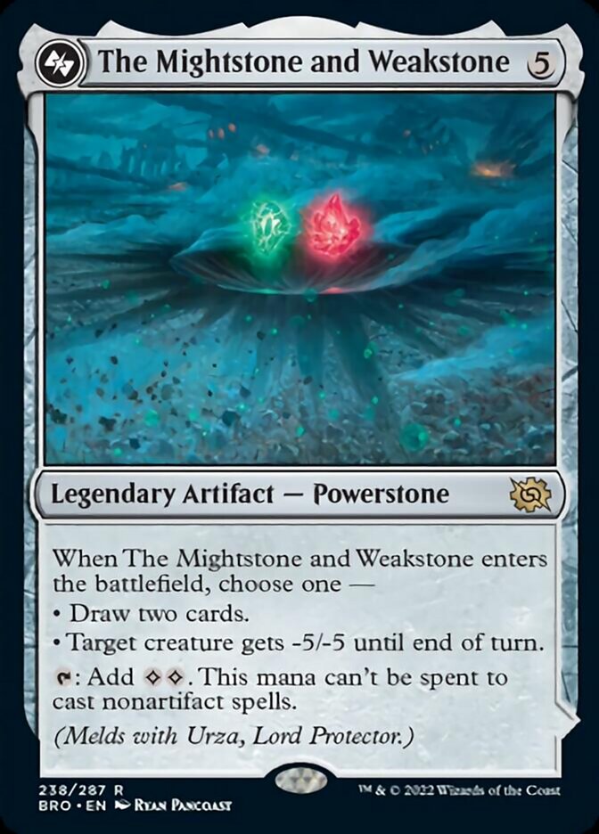 The Mightstone and Weakstone [The Brothers' War] | Golgari Games