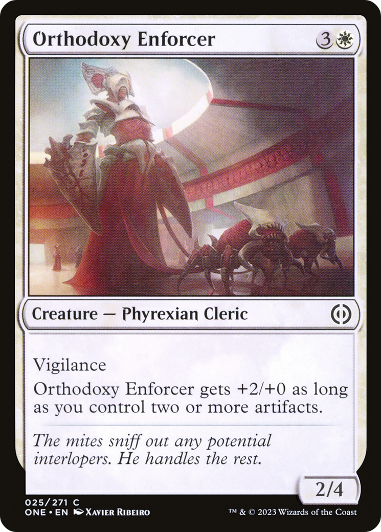 Orthodoxy Enforcer [Phyrexia: All Will Be One] | Golgari Games