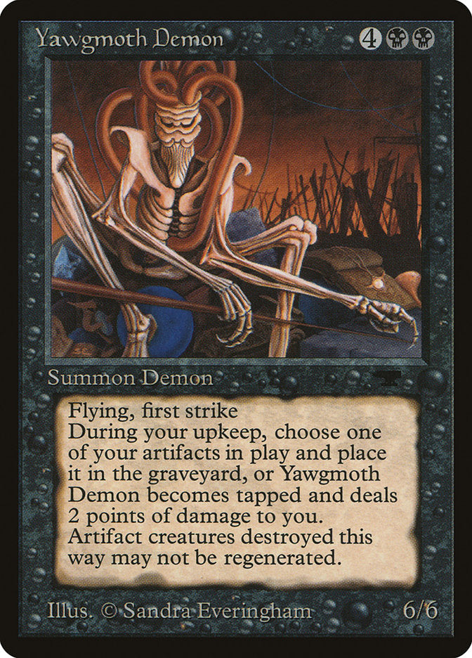 Yawgmoth Demon [Antiquities] | Golgari Games