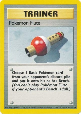 Pokemon Flute (86/102) [Base Set Unlimited] | Golgari Games